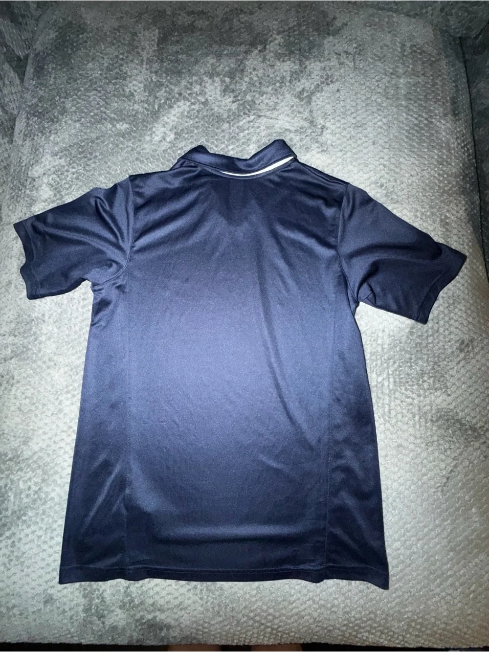 Nike Boys Navy and White Performance Polo Jersey
